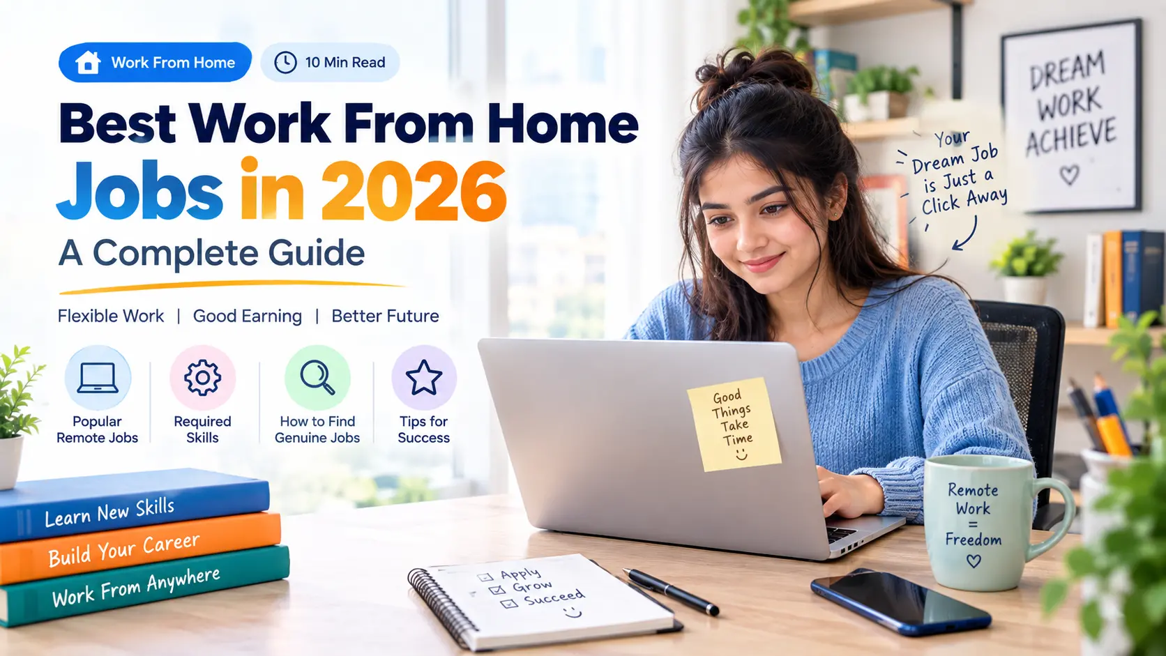 Best Work From Home Jobs in 2026 – A Complete Guide